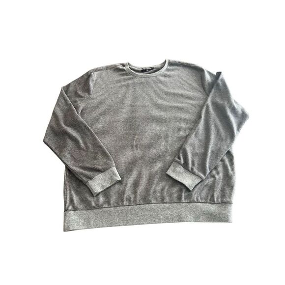 Robert Barakett Crewneck Gray Sweater  Size XL - Picture 6 of 9
